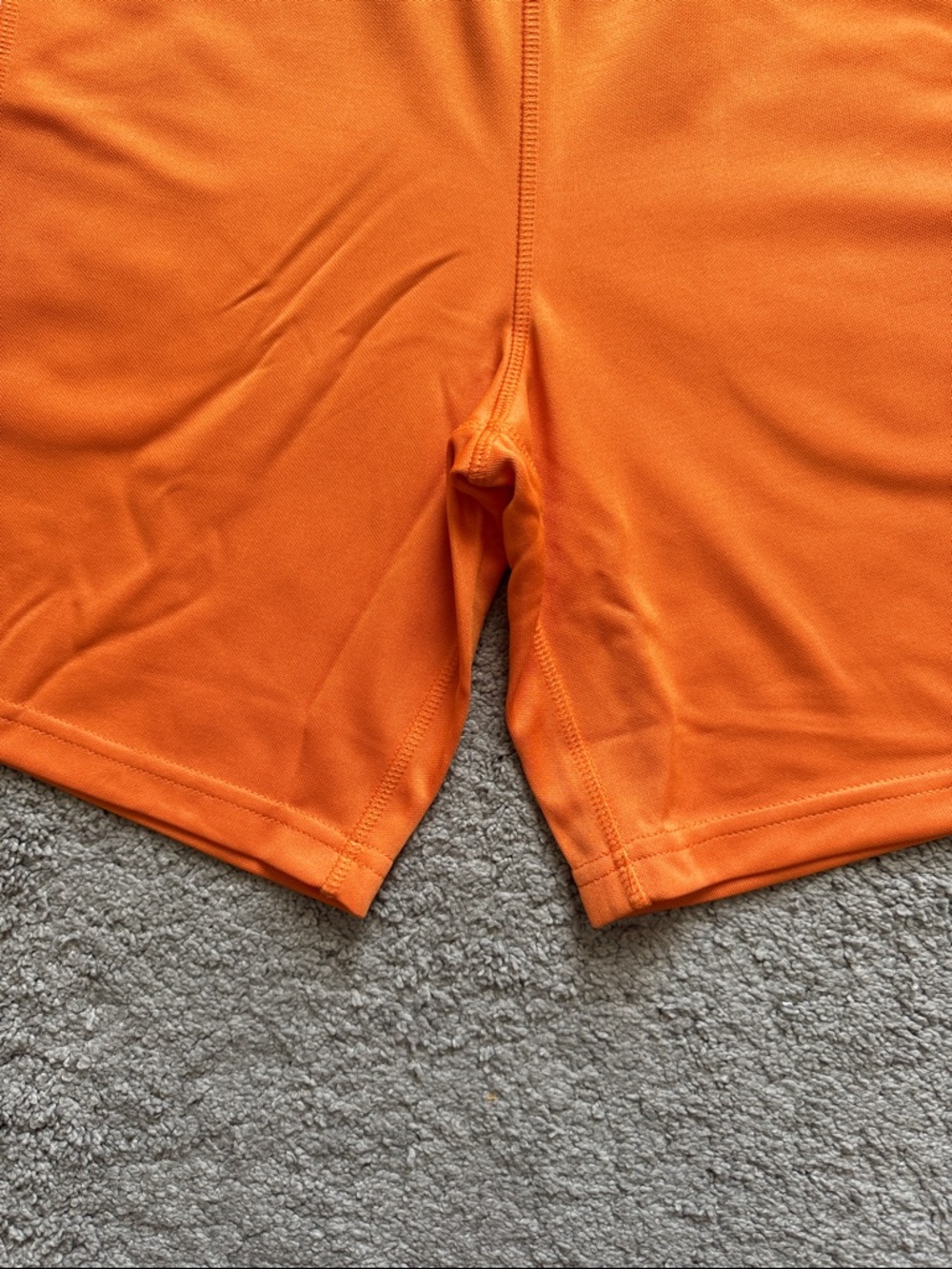 NWT Men’s Fila Groundbreaker Knit Short Orange/White Size S - Picture 4 of 13